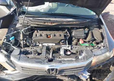 2012 Honda Civic Lx из США, поврежденный, VIN 2HGFB2F55CH596789